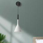 Wall Sconce Light Metal Adjustable Cord Wall Mounted Fixture
