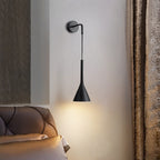 Wall Sconce Light Metal Adjustable Cord Wall Mounted Fixture