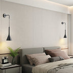 Wall Sconce Light Metal Adjustable Cord Wall Mounted Fixture
