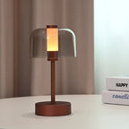 Glowmist - Decorative Table Lamp in Cream Style with Rechargeable Lighting