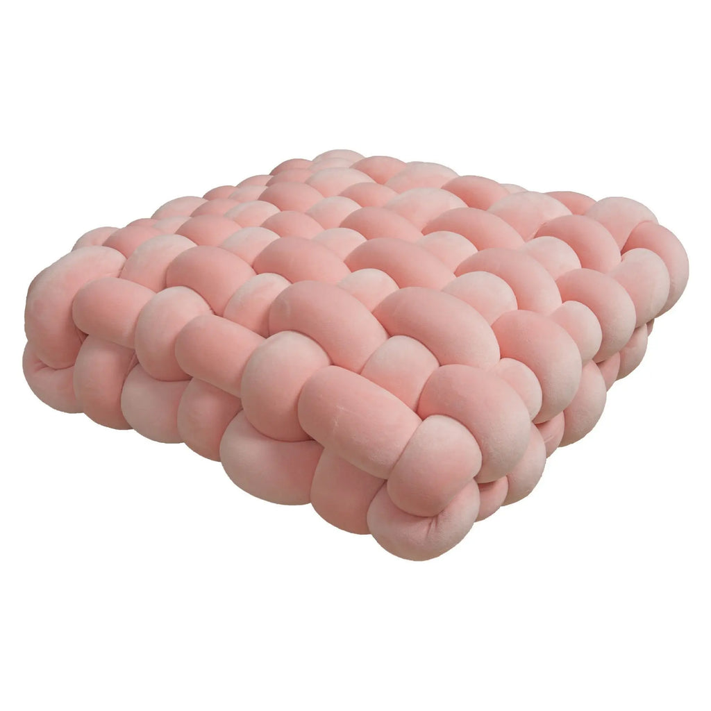 Alvèra – Woven Knot Decorative Pillow Square