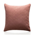 Cavira - Velvet Decorative Pillow Cover with Embroidered Pattern