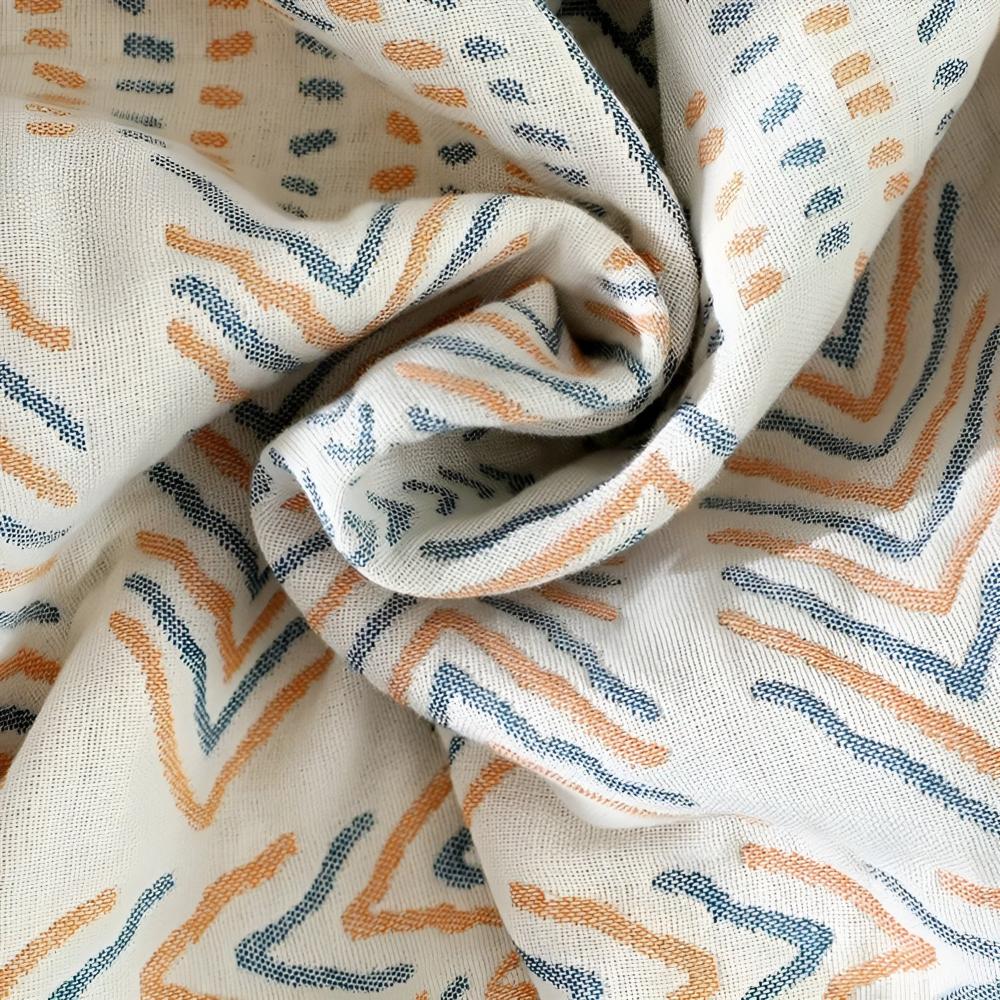 Chic Loom: Reversible Cotton Blanket with Elegant Texture and Soft Feel – for Sofa and Bedroom