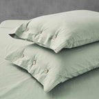 SleepHarmony: Breathable Pillowcase – Luxurious & Easy Care for Bed & Guest Room (Set of 2)