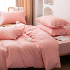 SleepHarmony: Breathable Pillowcase – Luxurious & Easy Care for Bed & Guest Room (Set of 2)