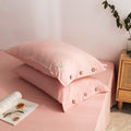 SleepHarmony: Breathable Pillowcase – Luxurious & Easy Care for Bed & Guest Room (Set of 2)
