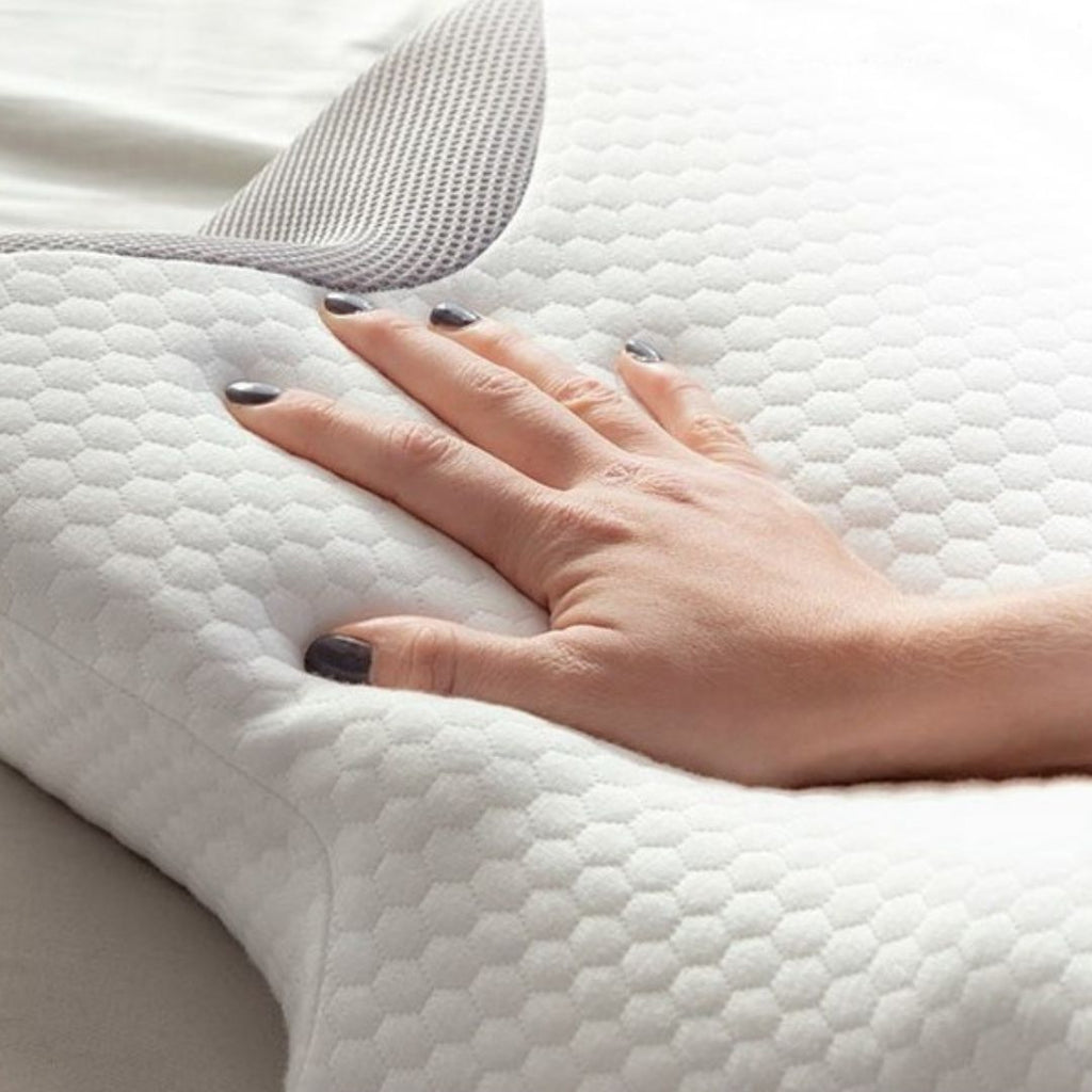 SleepDream: Neck Support Pillow made of Memory Foam – ergonomic & orthopedic for healthy sleep