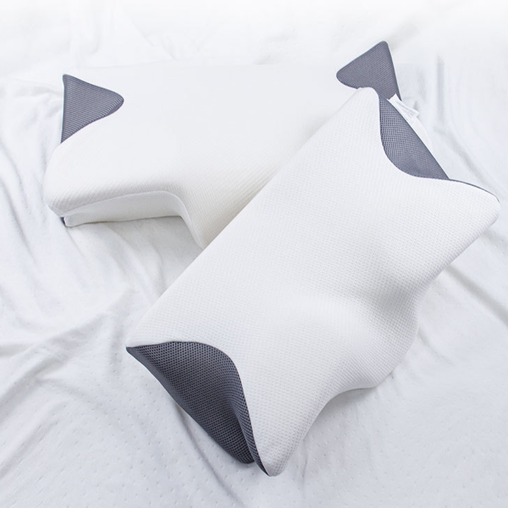 SleepDream: Neck Support Pillow made of Memory Foam – ergonomic & orthopedic for healthy sleep