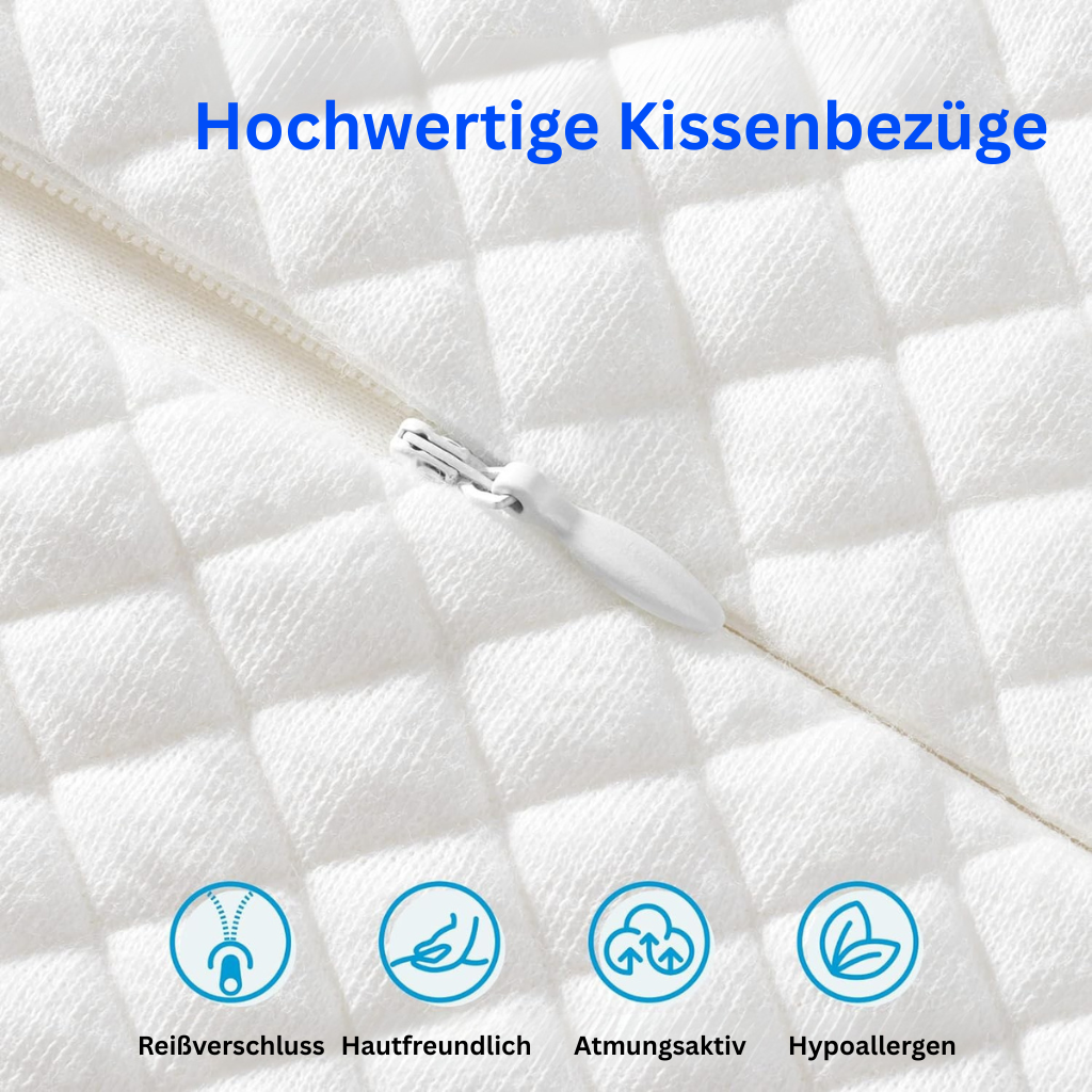 SleepCloud: Ergonomic Memory Foam Pillow – Comfortable & Orthopedic for Neck Pain