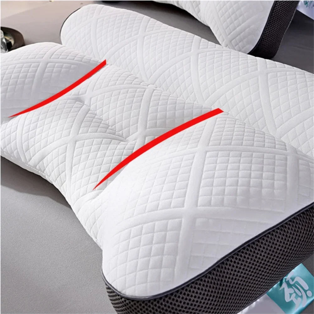 Pain-Free Night: Orthopedic Neck Pillow – Memory Foam & Ergonomic for Healthy Sleep Posture