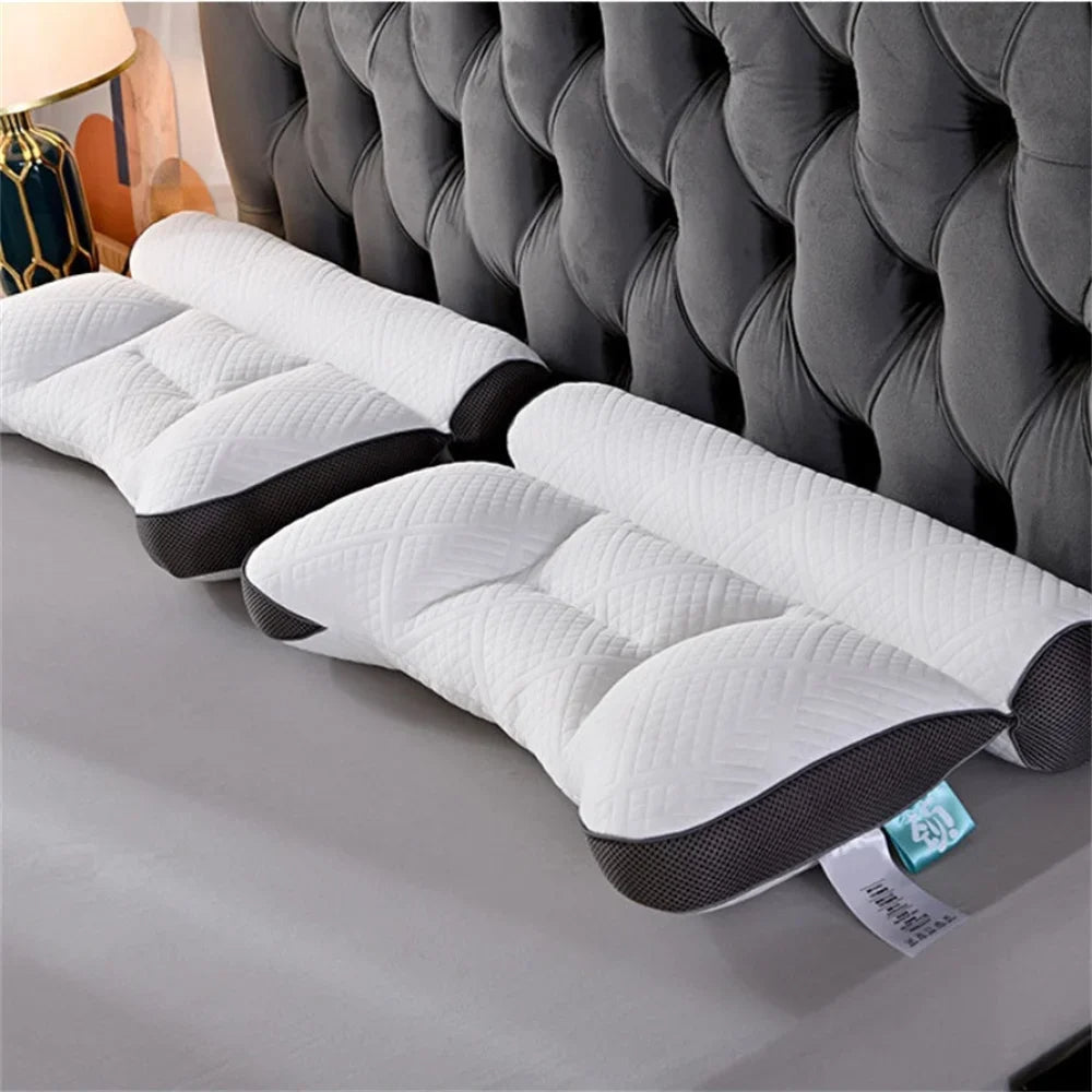 Pain-Free Night: Orthopedic Neck Pillow – Memory Foam & Ergonomic for Healthy Sleep Posture