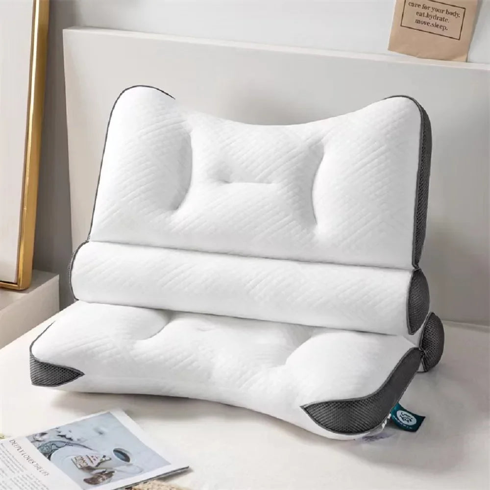 Pain-Free Night: Orthopedic Neck Pillow – Memory Foam & Ergonomic for Healthy Sleep Posture