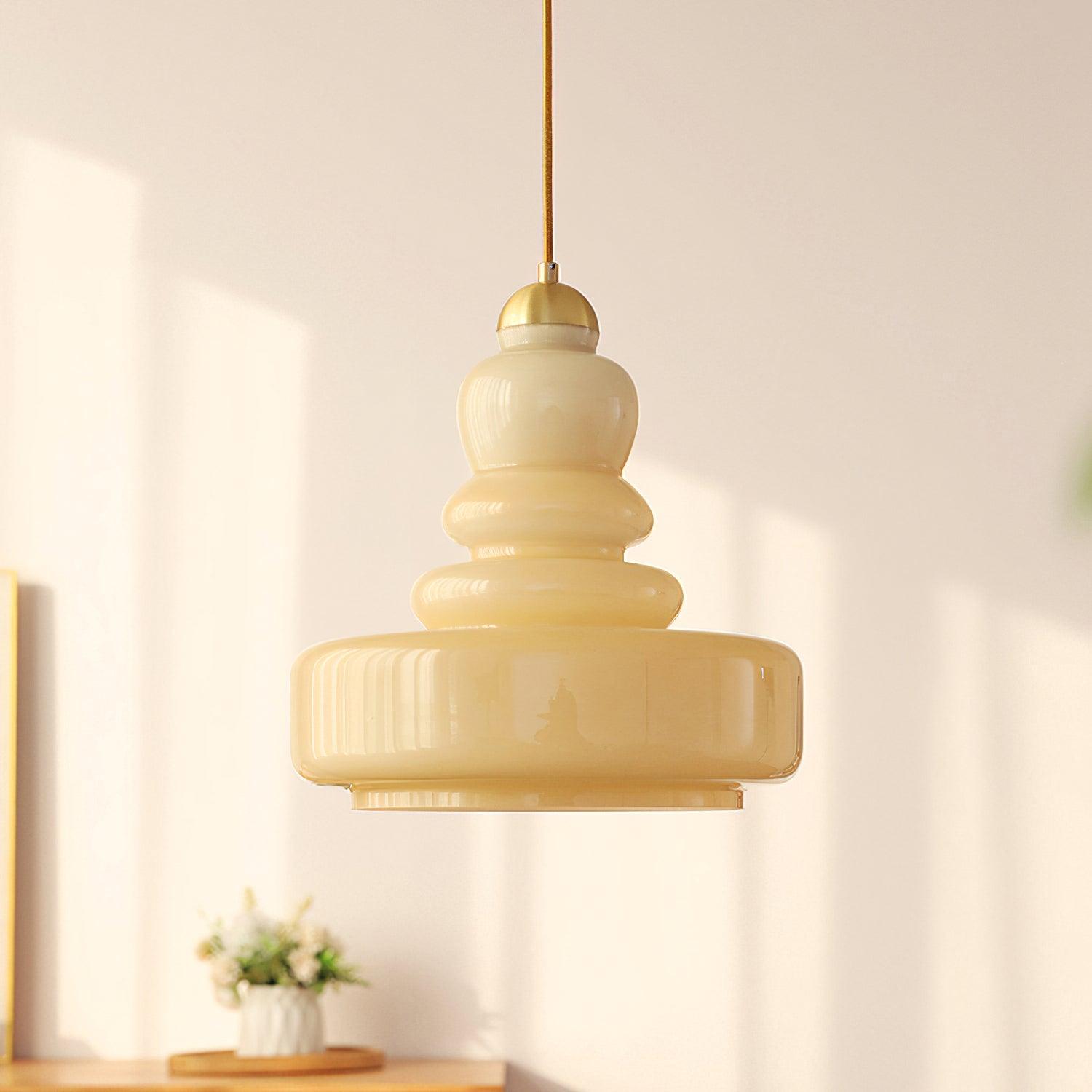 Astraea - Old-fashioned Glass Hanging Lamp
