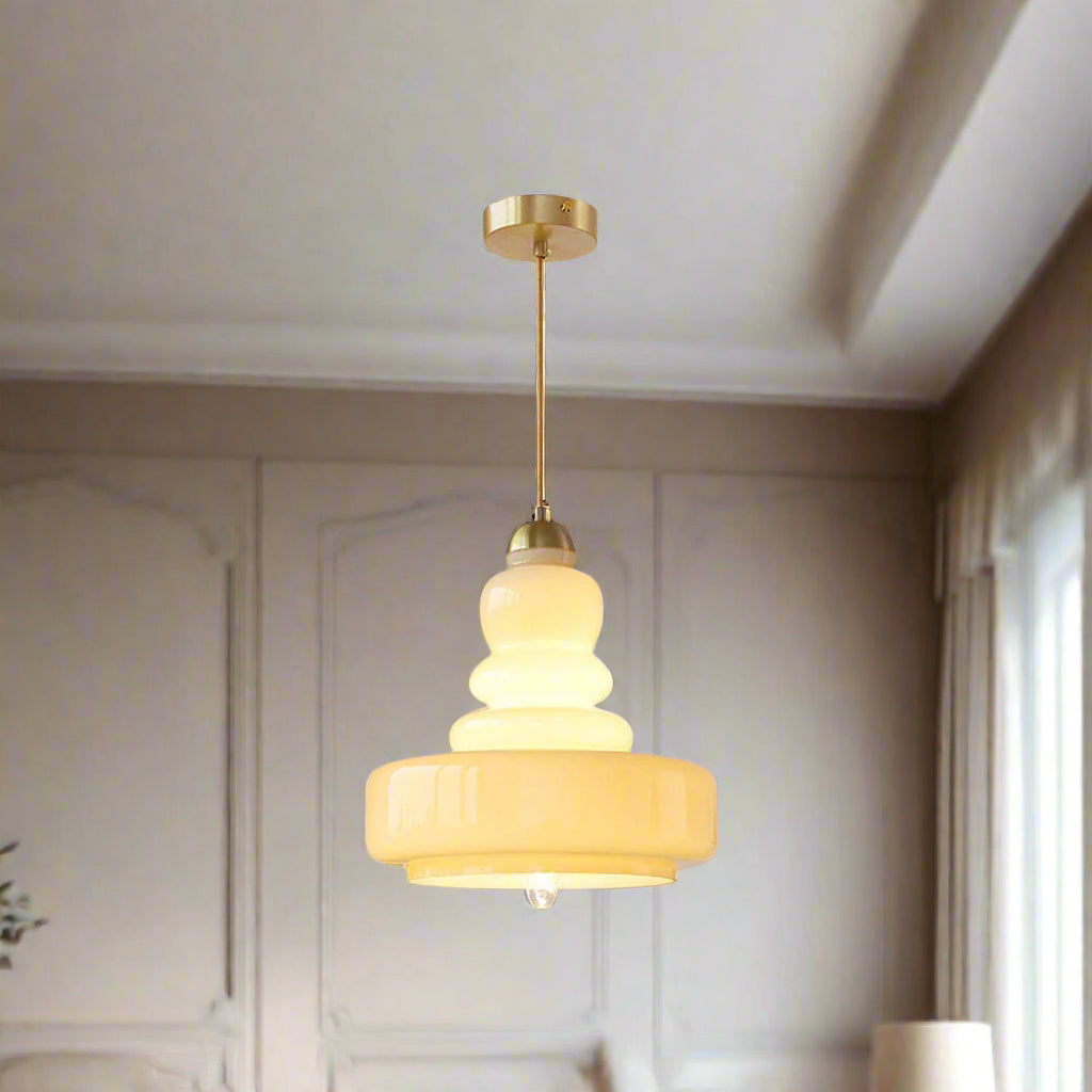 Astraea - Old-fashioned Glass Hanging Lamp