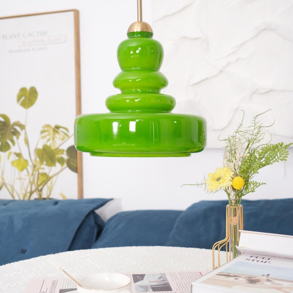 Astraea - Old-fashioned Glass Hanging Lamp
