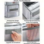 WardrobeHero: Clothing Organizer with Handle – sturdy, easy-care & perfect for clothes & accessories