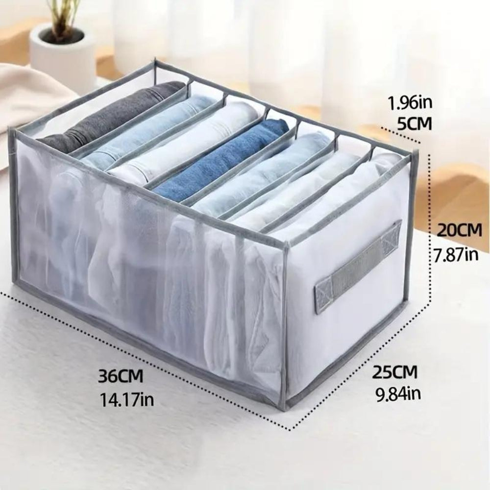 WardrobeHero: Clothing Organizer with Handle – sturdy, easy-care & perfect for clothes & accessories