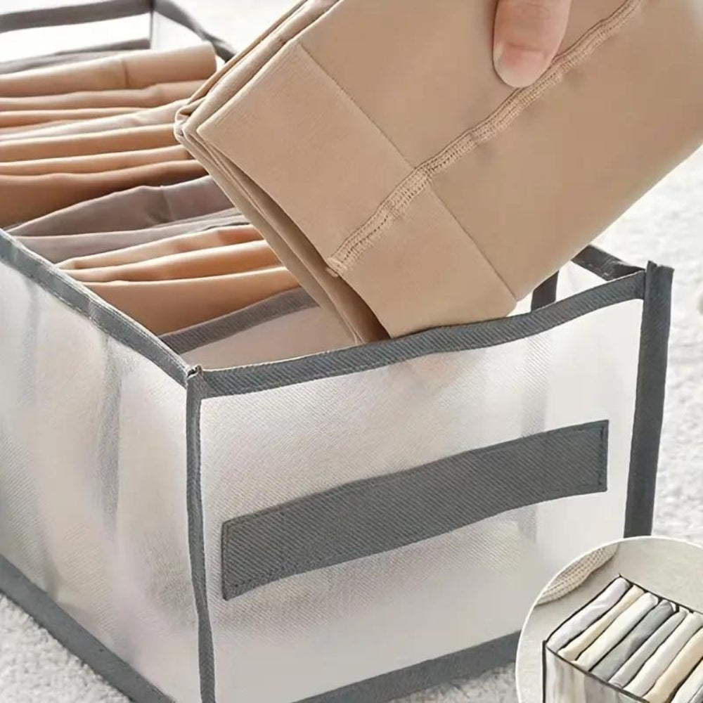 WardrobeHero: Clothing Organizer with Handle – sturdy, easy-care & perfect for clothes & accessories