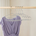 SchrankPlus: Metal Hangers – Slim, Elegant & Stable for Clothing Rods & Wardrobes (Set of 12)