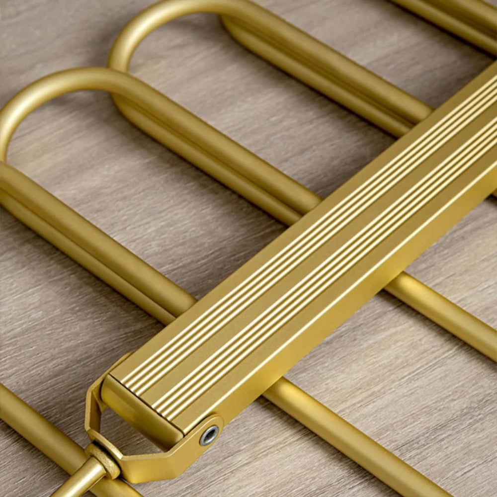 Wardrobe Star: multifunctional hanger – space-saving, foldable & non-slip for pants, scarves & belts