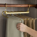 Wardrobe Star: multifunctional hanger – space-saving, foldable & non-slip for pants, scarves & belts