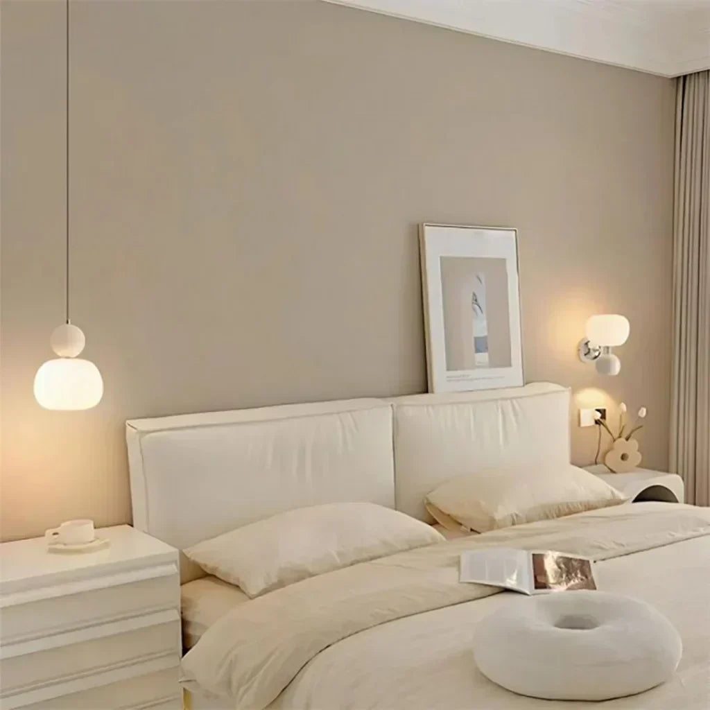 Bela Pumpkin Pendant Light | Modern LED, Adjustable Height