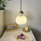 Bela Pumpkin Pendant Light | Modern LED, Adjustable Height