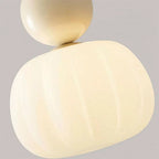 Bela Pumpkin Pendant Light | Modern LED, Adjustable Height