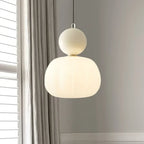 Bela Pumpkin Pendant Light | Modern LED, Adjustable Height