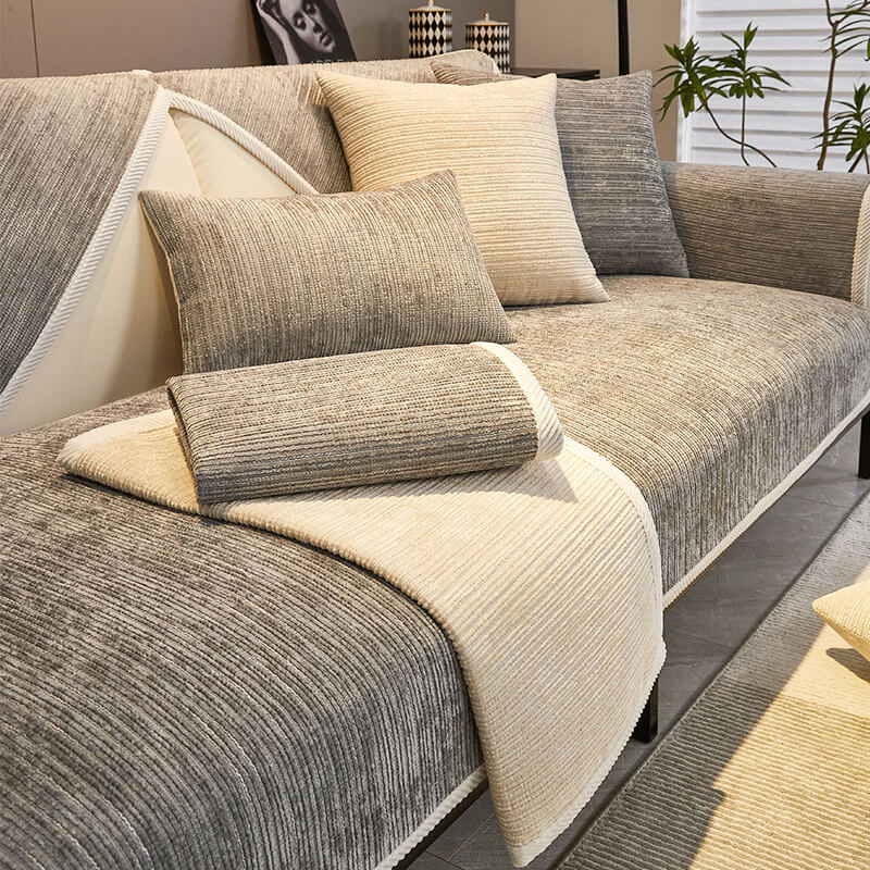 Scratch Resistant Sofa Cover, Recyclable Fabric, Machine Washable