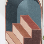Aurelia Wandtapijt | Handgeweven Katoen, Geometrisch Design