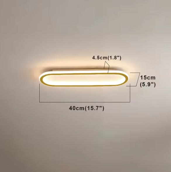Bela LED Plafondlamp | Minimalistisch Design, Gelijkmatige Lichtverdeling