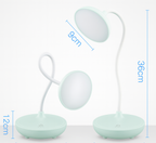 Modern Round LED Rechargeable Desk Lamp 1-Light