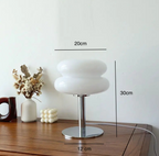 Bauhaus Glass Sculptural LED Table Lamp 1-Light