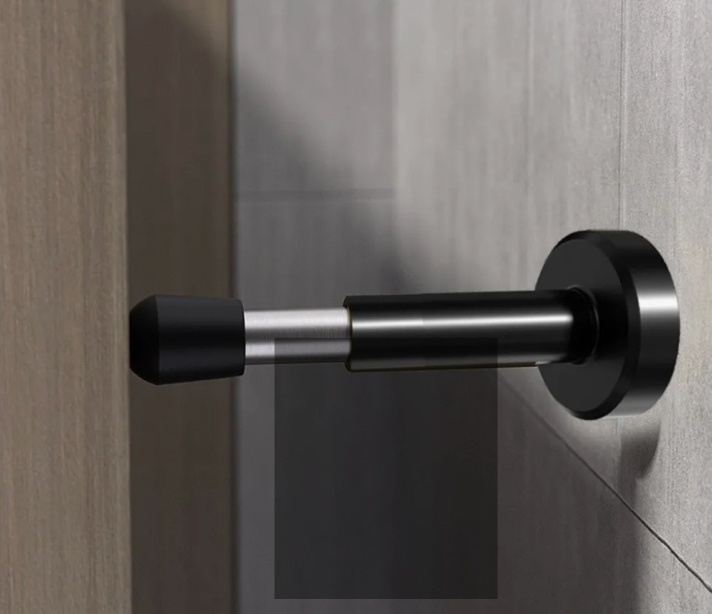 ArcusPlint: Premium Door Stopper Brass Minimalistic with Rubber Cap – Decorative for Home & Business