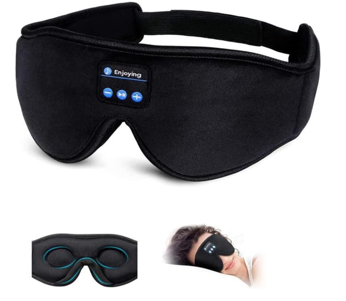 StillerSchlaf: Bluetooth Sleep Mask – breathable, adjustable & perfect against light & snoring