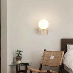 Bene Wall Lamp | Authentic Travertine, Soft Ambient Glow
