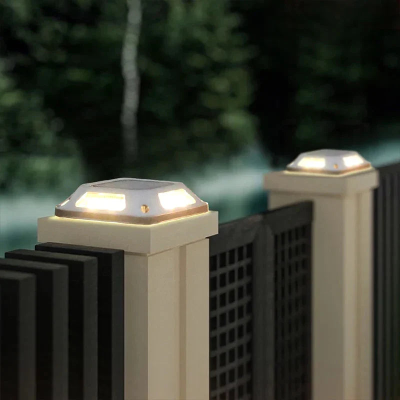 Cygnora – Solar LED Ground Spotlights Set of 4