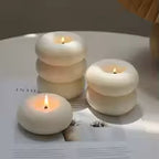 Lunirra - Donut Scented Candle Round Smokeless