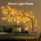 Velmiria – LED Willow Branch Light String with 8 Modes and USB Connection