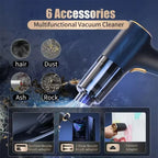Virelto - Cordless Car Handheld Vacuum Cleaner 98000Pa Powerful Suction