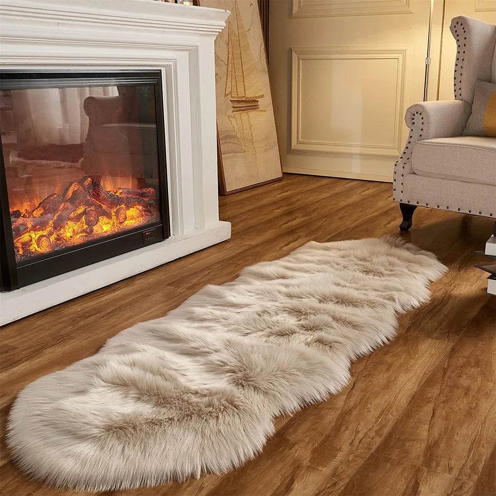 Novalyra - Imitation Sheepskin Plush Rug