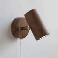 Bello Wall Lamp | Adjustable Spotlight, Solid Walnut & Brass