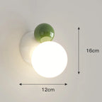 Solvéra – Nordic LED Wall Lamp Cream Style Children's Room