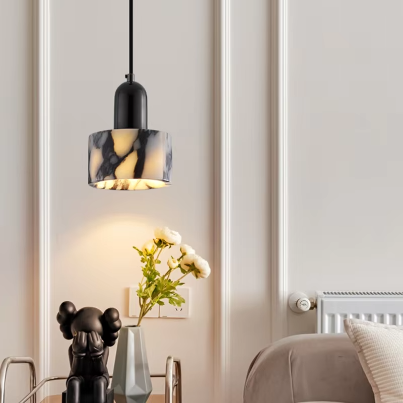 Kairo Hanglamp | Natuursteen, E27 Fitting