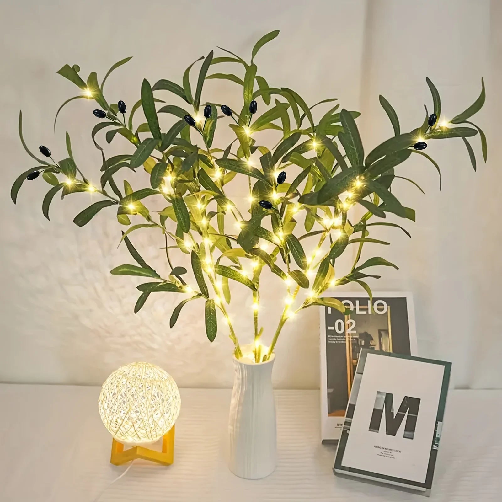 Lumera – LED Olive Tree Light for Indoor Use
