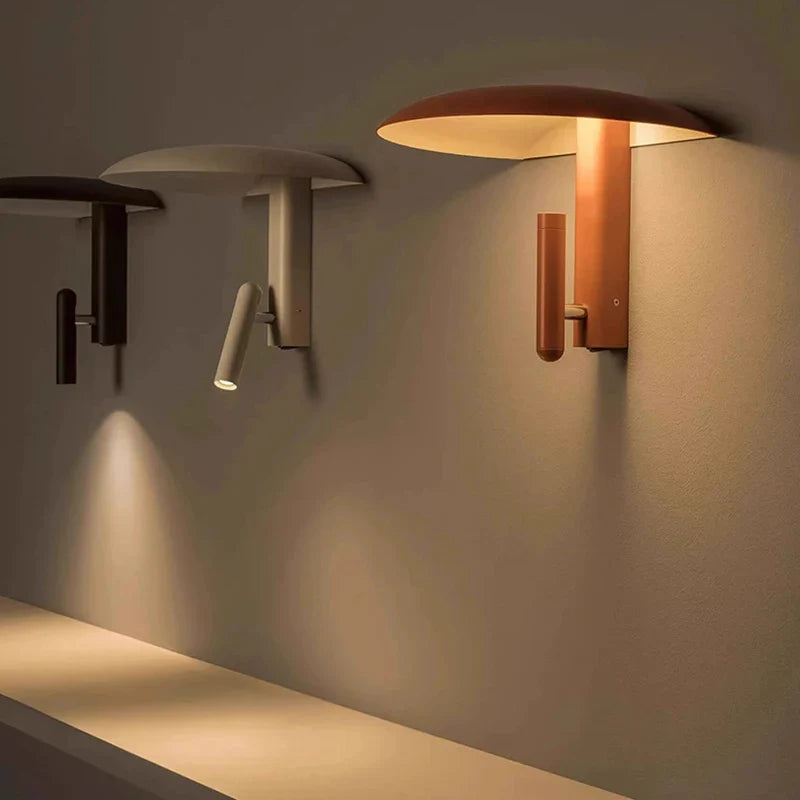 Norela – Minimalist Mushroom Wall Lamp