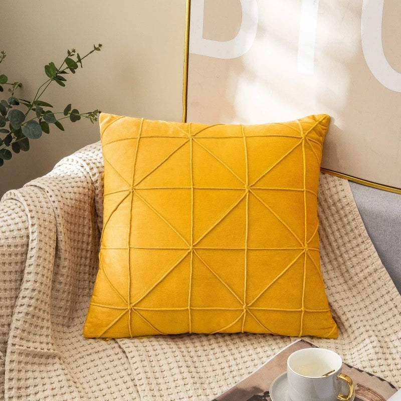 Veltrena - Velvet Decorative Pillow Cover