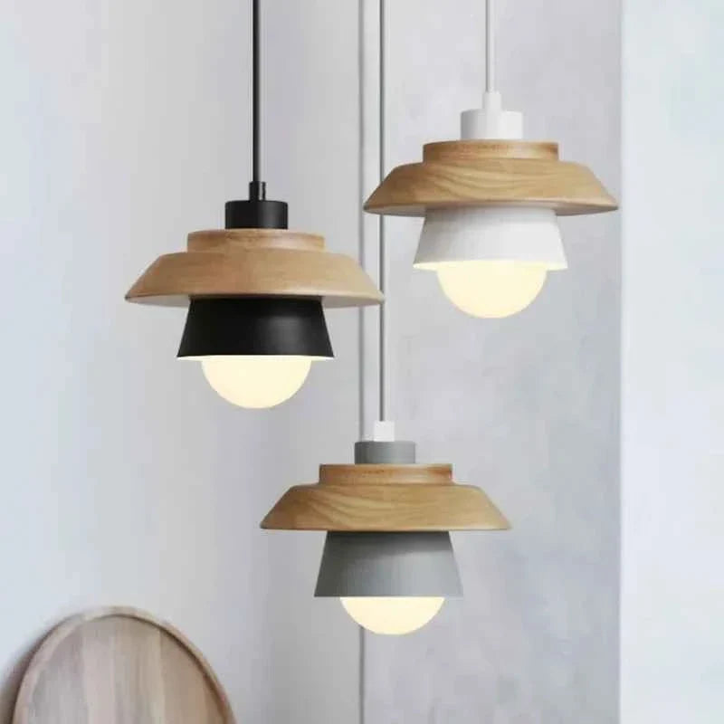 Bela Wood Pendant Light | Macaron Colour Palette, Modern Nordic Design