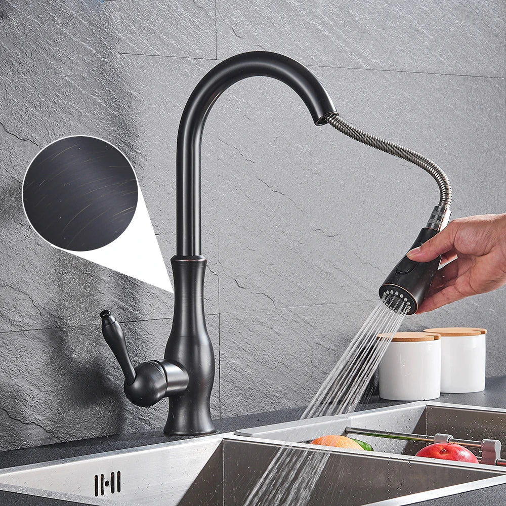 Marvello – Luxury Kitchen Faucet With Pull-Out Spray Head